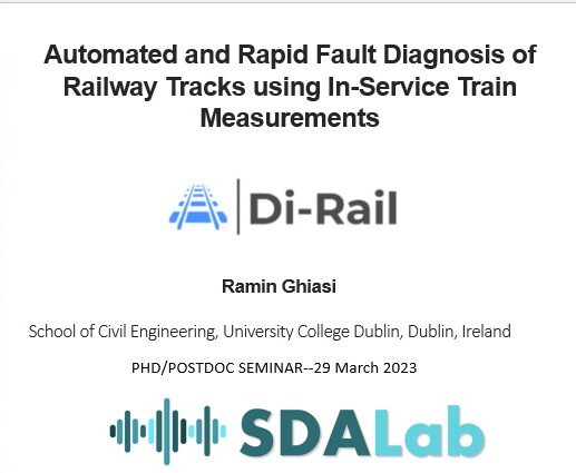 Dr. Ramin Ghiasi presented his research at UCD Civil Engineering Research seminars (29th March 2023)