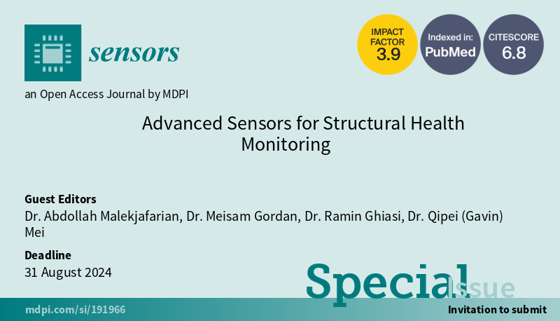 Special Issue: Advanced Sensors for Structural Health Monitoring